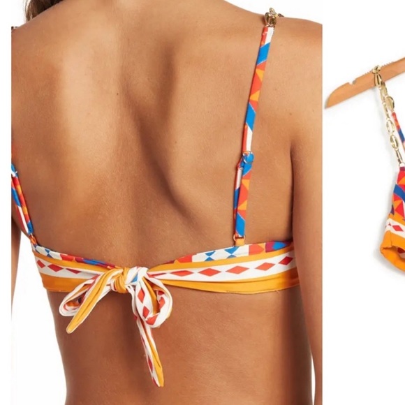 We Wore What Bandana Bikini Top NWOT - Picture 6 of 15